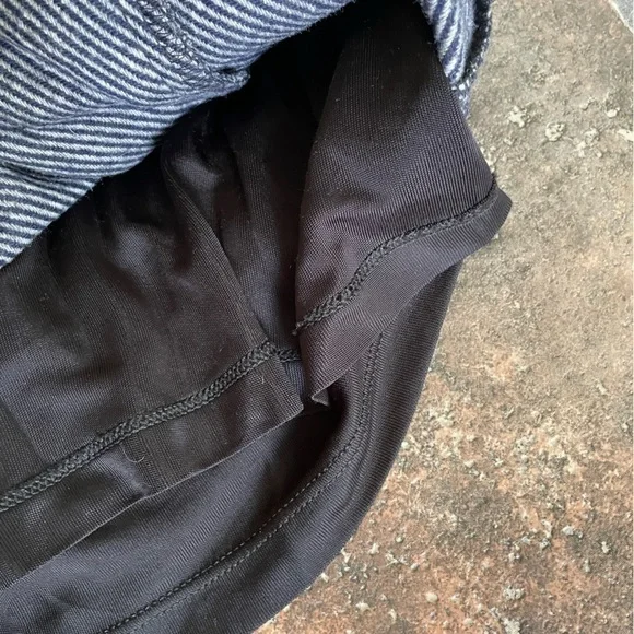 Anthropologie Eva Franco Ruffled Gathered Wool Blend Herringbone Mini Skirt Sz 4 - Picture 7 of 8